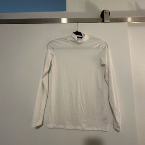 SHEIN Ivory Turtleneck Top